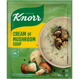 Knorr Pacote de Sopa Instantânea Creme de Cogumelos 50g