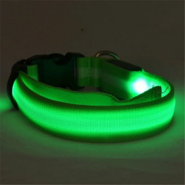 Coleira LED com bateria para cães 2.5*40-48cm