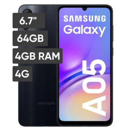 Galaxy A05 DS 4+ 64GB PRETO                                 