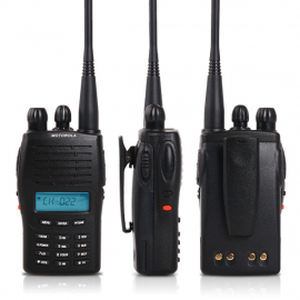 Transceptor Walkie Talkie Radio Bidirecional Portatil UHF VHF - Motorola MT777 