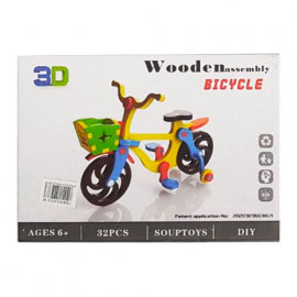 Wooden assembly Bicicleta