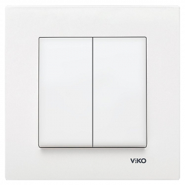 Viko - Interruptor comutador - Branca