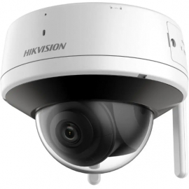 Hikvision - Câmera de rede dome fixa com áudio externo de 2 MP