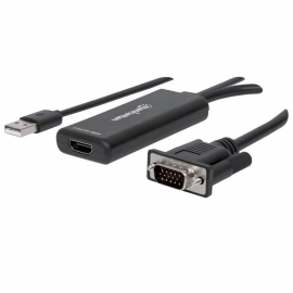 MANHATTAN ADAPTADOR VGA/USB PARA HDMI CONVERSOR