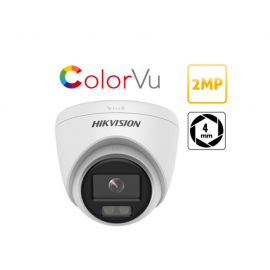Hikvision - Câmera IP Dome ColorVu 2 MP DS-2CD1327G0-L 4MM