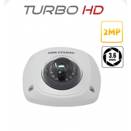 Hikvision - Câmera Mini Dome Fixa de 2 MP com Luz Ultra Baixa 