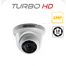 Hikvision - Câmera AG Dome 1080P DS-2CE56D0T-IRPF 2.8MM