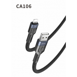 YESIDO CA106 - USB cabo de dados Iphone  preto