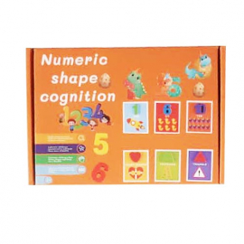 Numeric shape cognition Brinquedo educativo 