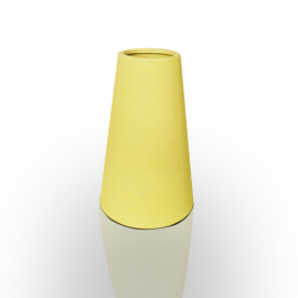 Vaso decorativo de Cerâmica Amarelo 24X14CM