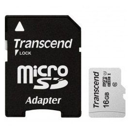 TRANSCEND CARTÃO DE MEMÓRIA 16GB C/ ADAPTADOR