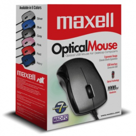  MAXELL MOUSE OPTICAL USB 101 BLK 347005
