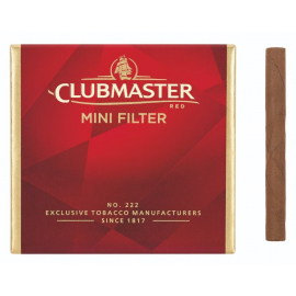 Clubmaster Mini Red Filtro (20 cigarrilhas)