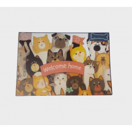 TAPETES WELCOME HOME PERSONALIZADO 60x42CM