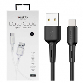 YESIDO CA42 -  USB Cabo de dados preto tipo C