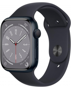 Apple - Relógio Inteligente Series 8 Gps 45mm Meia Noite Alumínio