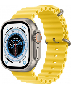 Apple - Watch Ultra Gps+Cell 49mm Titanium Case Yellow
