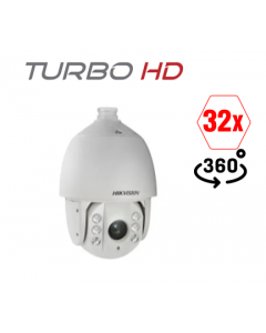 Hikvision - 7-inch 2 MP 32X Powered by DarkFighter IR Analog Speed Dome
