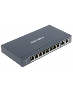 HIKVISION - SWITCH PoE 8-Port Fast Ethernet não gerenciado DS-3E0310P-E/M