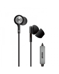 MAXELL IN-EAR EB STEREO W/MIC BLK 348120